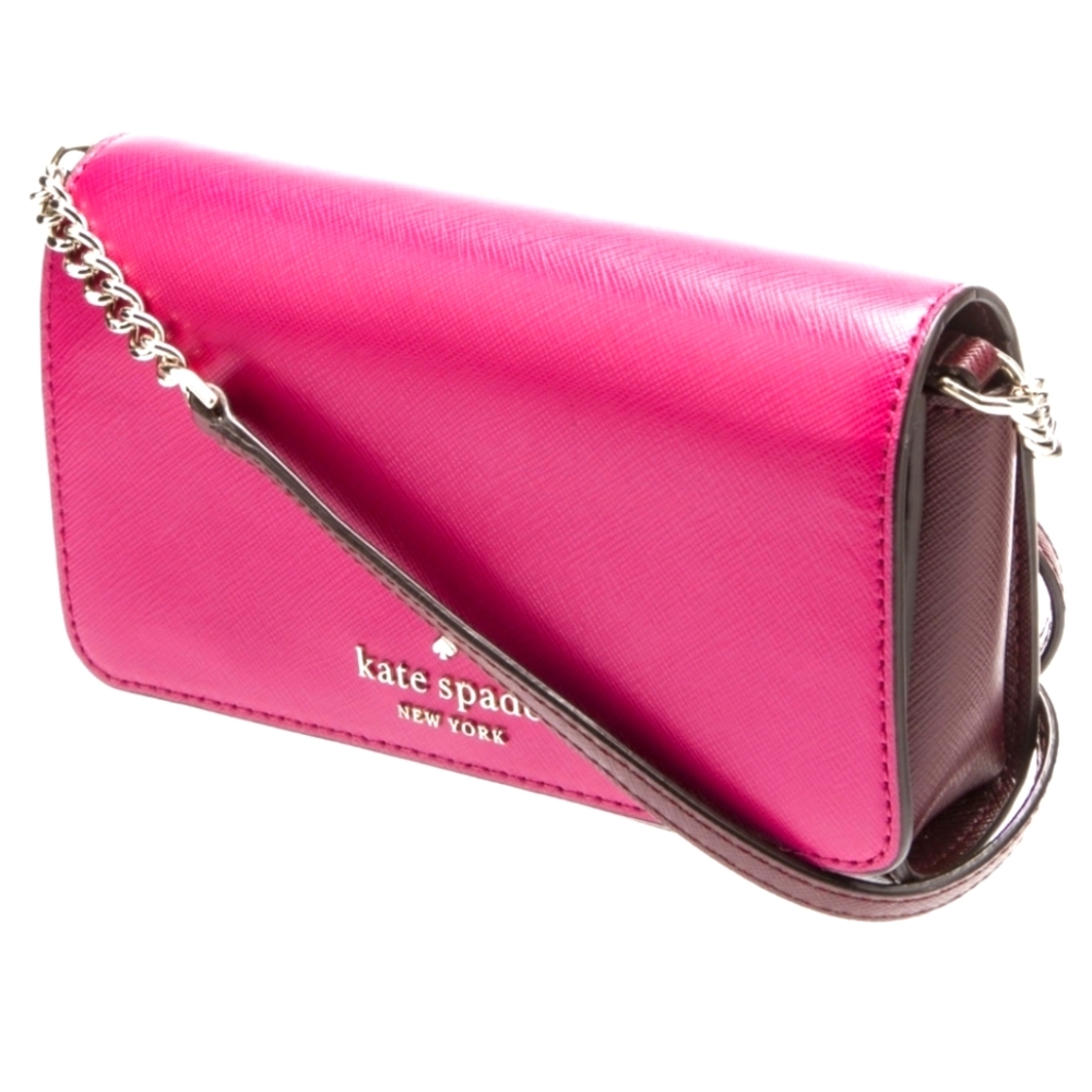 Kate Spade  Burgundy & Fuchsia Crossbody Bag